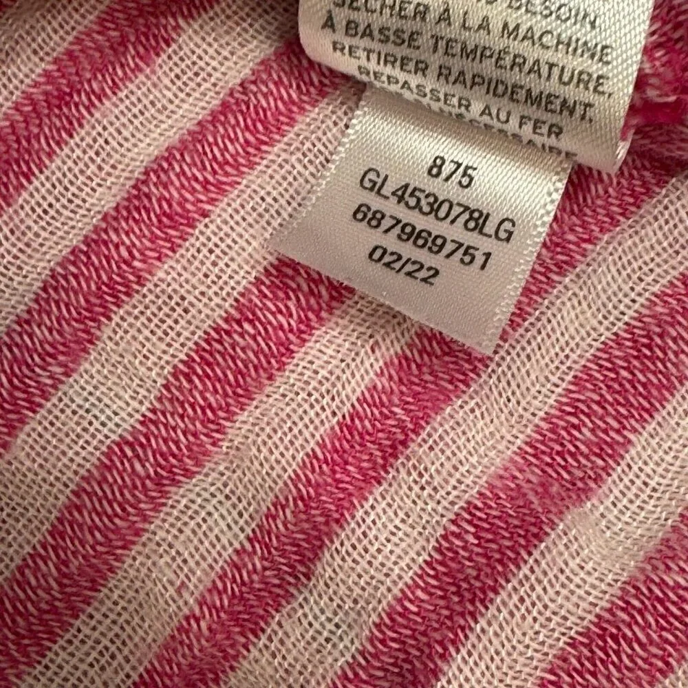 Tucker + Tate Girls Double Plaid Gauzy Dress Casual Pockets Grid Electric Pink 6